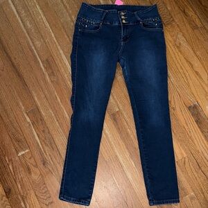 Dark Blue Women's Skinny Jeans